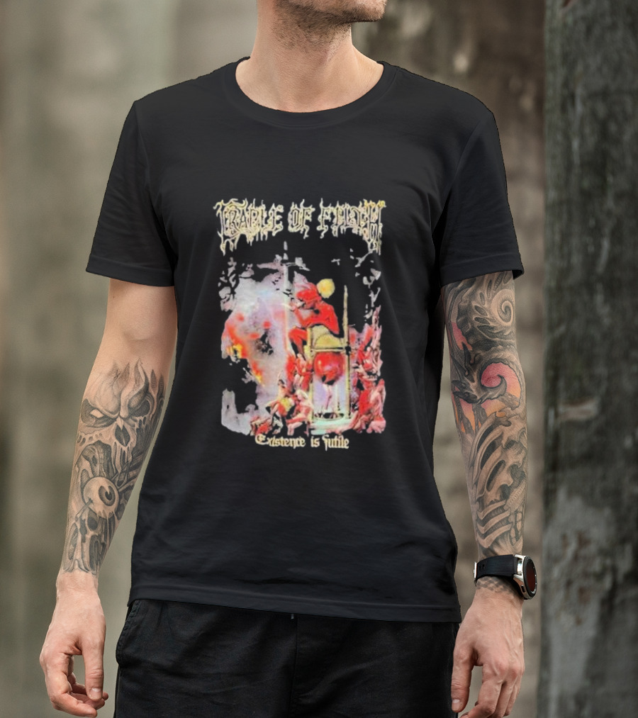 Cradle Of Filth Existence Is Futile Dark Gothic T-Shirt