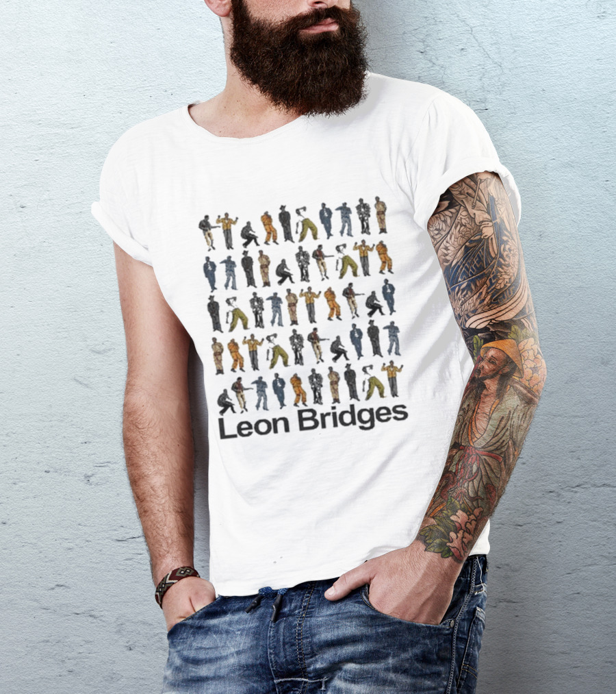 Leon Bridges Evolution Dance Figures T-Shirt