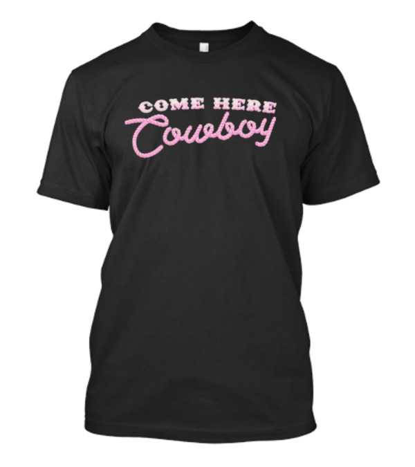 Bunnie Xo Come Here Cowboy Rope Text T-Shirt