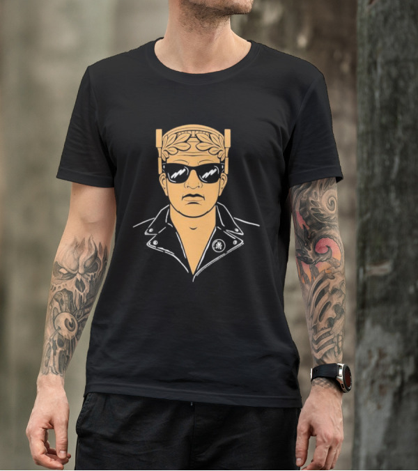 Cool Guardian Youth Roman Emperor Sunglasses Jacket T-Shirt