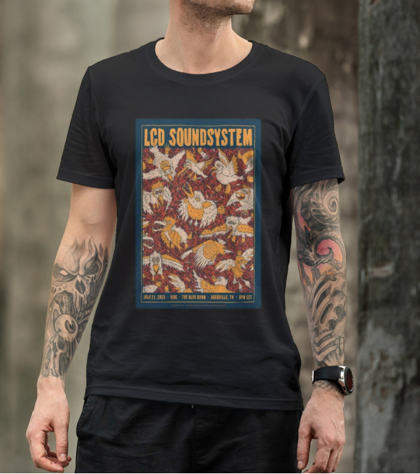 LCD Soundsystem Live At The Blue Room Nashville July 21 2025 T-Shirt