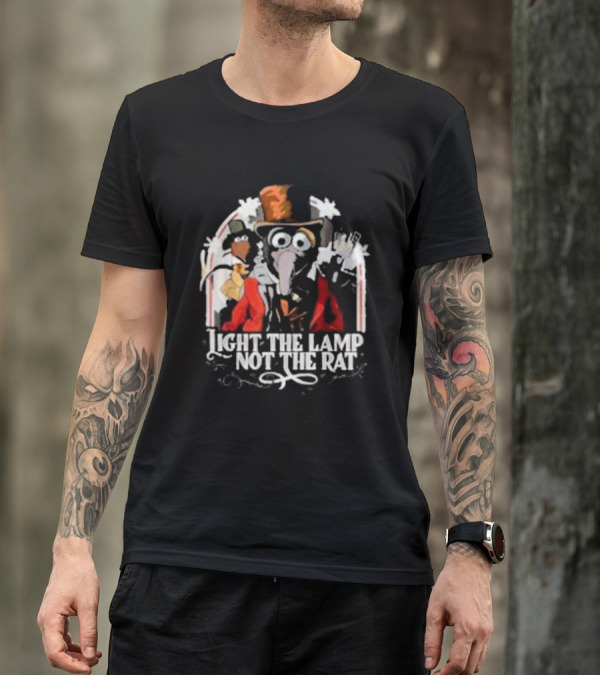 Light The Lamp Not The Rat The Muppet Christmas Carol Gonzo And Rizzo T-Shirt