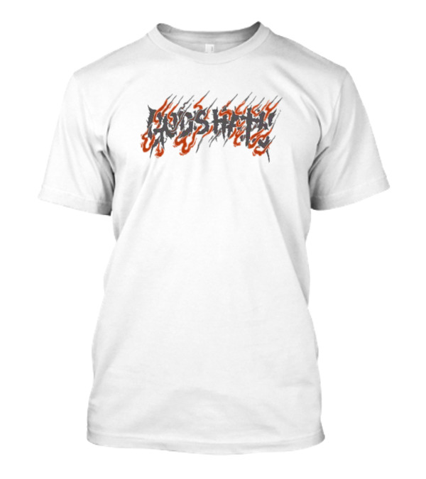God's Hate Flaming Shuriken T-Shirt