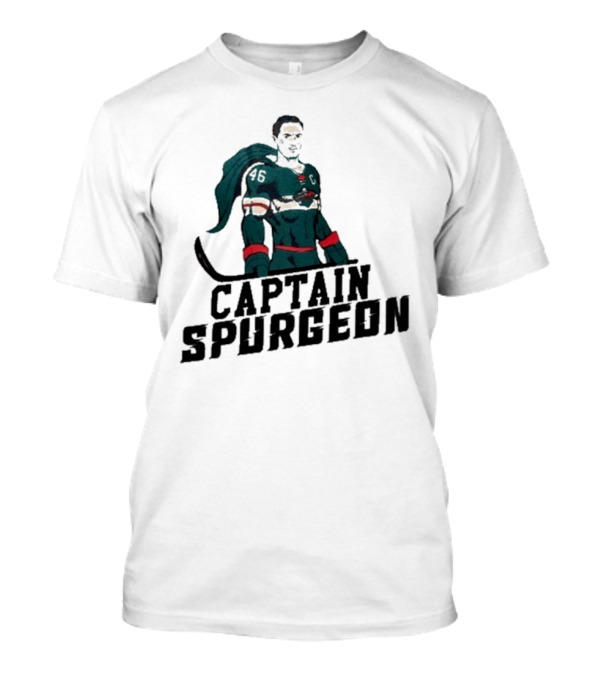 Matt Boldy Featuring Captain Spurgeon Hockey Hero 46 T-Shirt