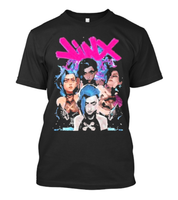 Jinx League Of Legends Arcane T-Shirt