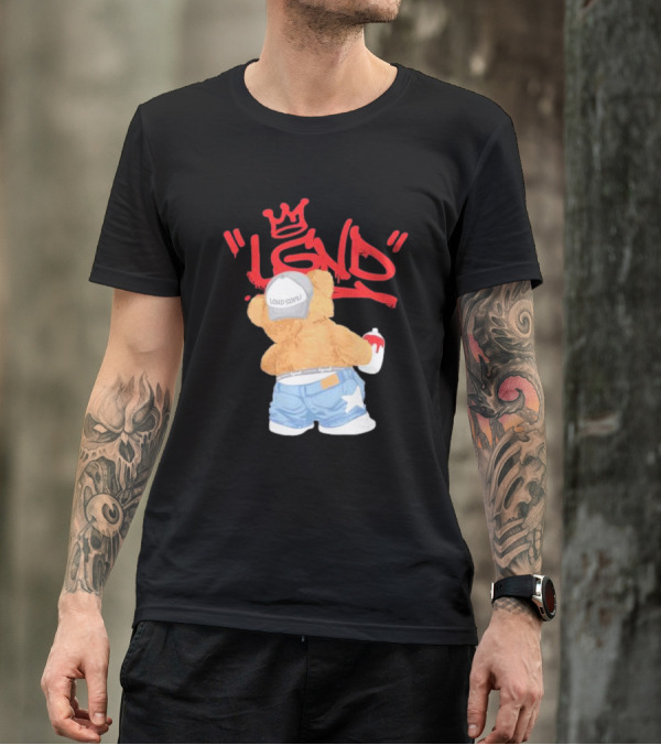 Tagger Bear LGND Lord Supply Graffiti T-Shirt