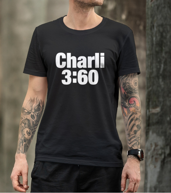 Charli 3:60 Black T-Shirt