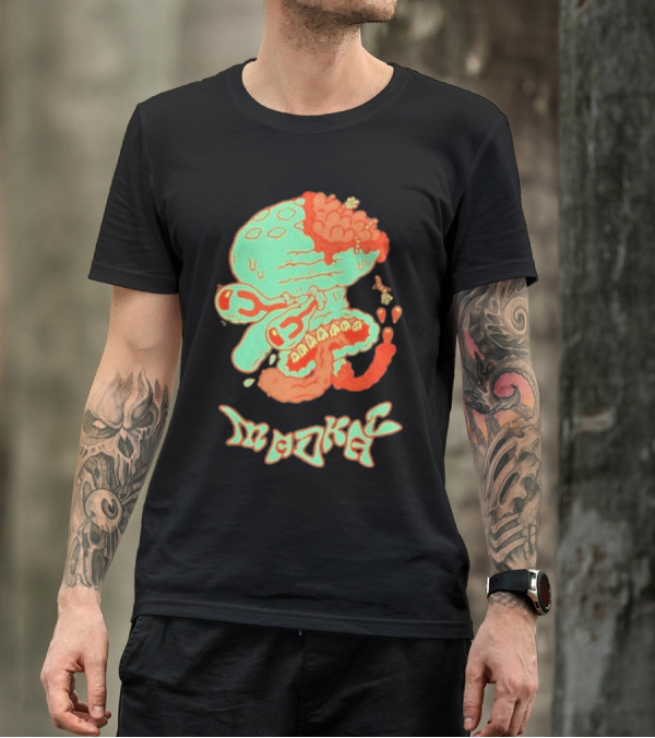 Madkat Ewww Calamardo Surreal Zombie Pop T-Shirt