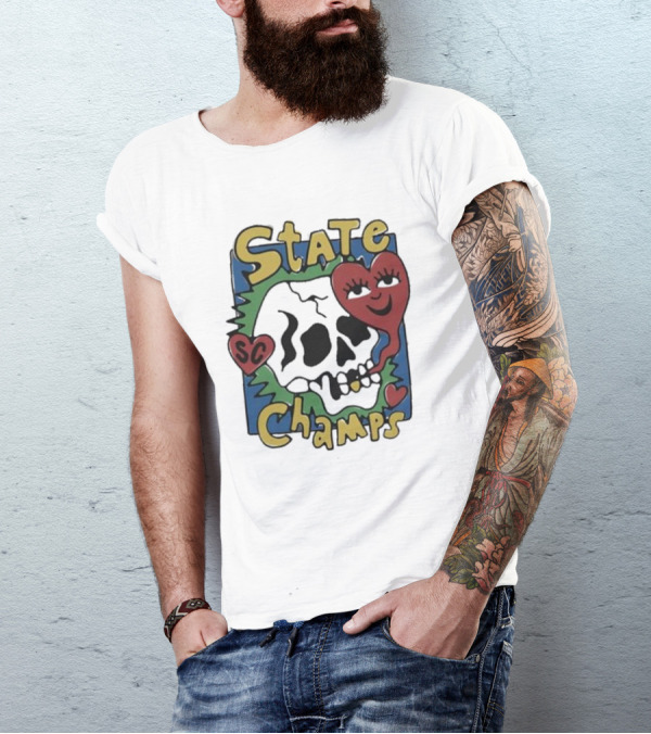 State Champs SC Skull Heart T-Shirt