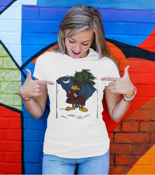 South Carolina Gamecocks Football Palmetto Moon Rooster T-Shirt