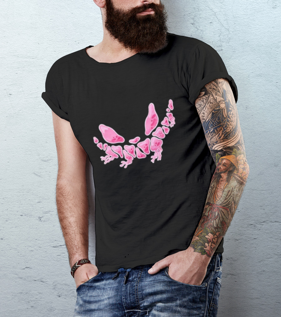Bob Esponja Pink Jellyfish Pattern Collection T-Shirt