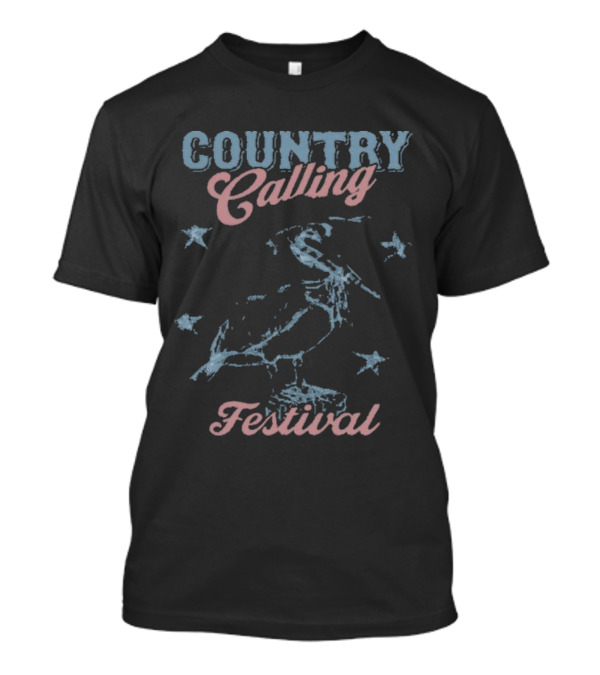 Country Calling Festival Pelican And Stars T-Shirt