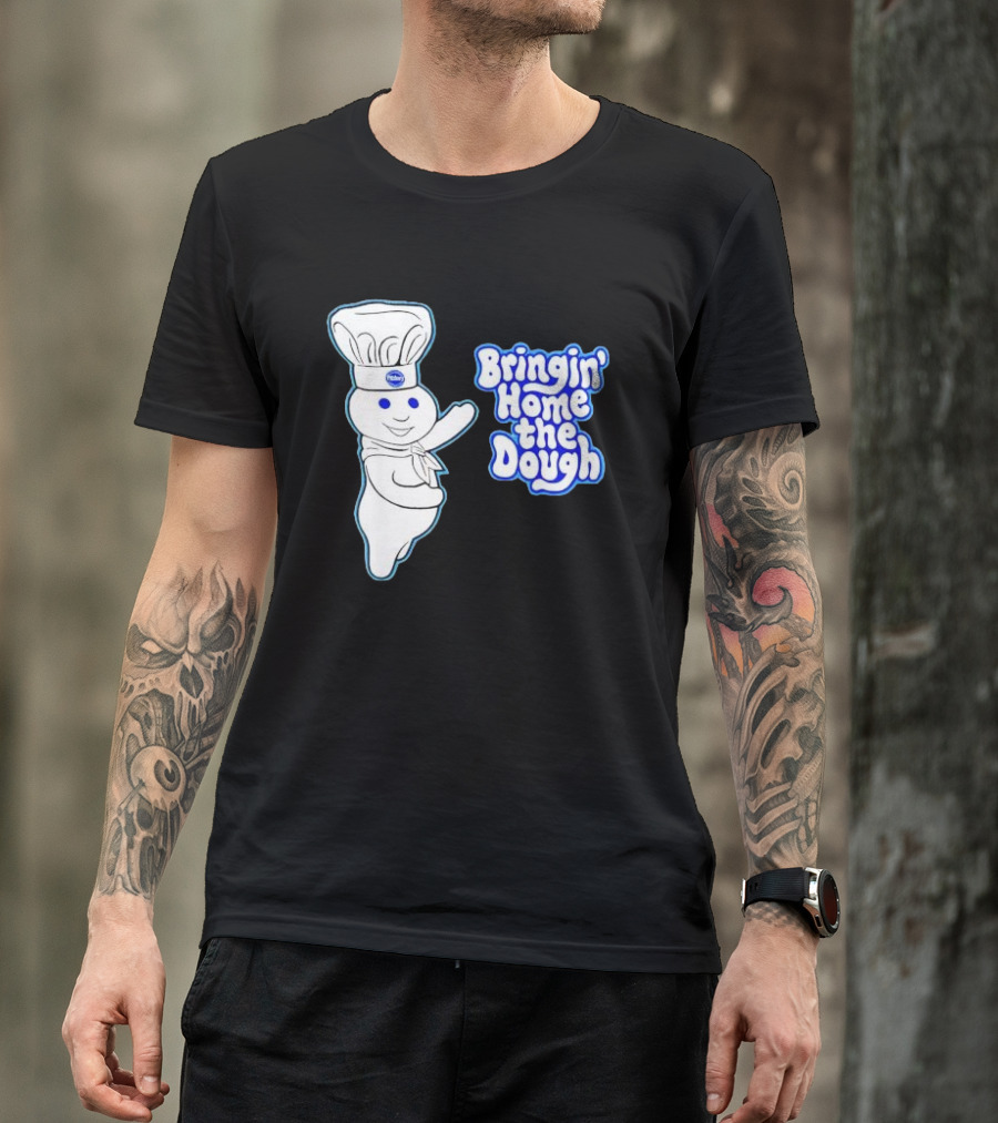 Pillsbury Doughboy Bringin' Home The Dough T-Shirt