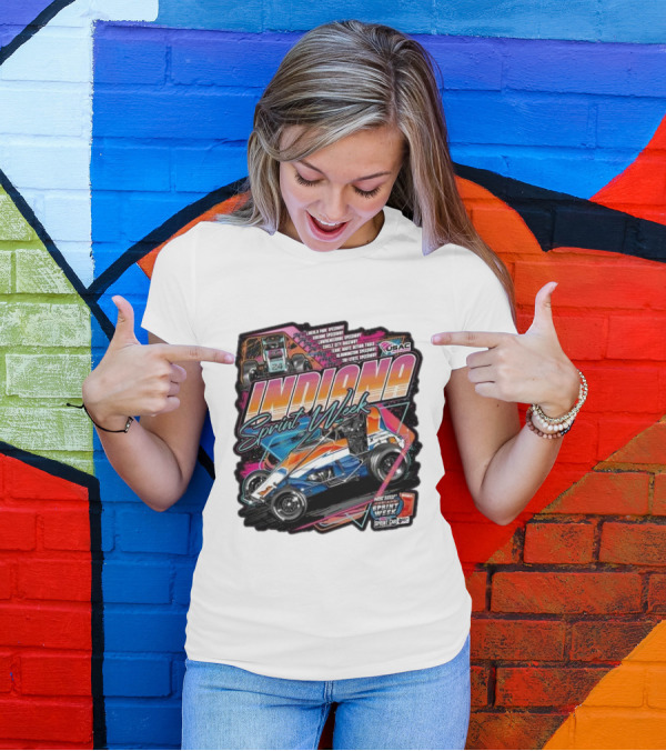 Indiana Sprint Week USAC Sprint Car Racing T-Shirt