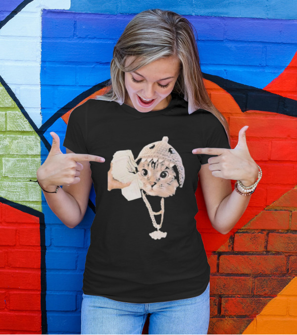 Shark Cat Solana SC Playful Money Jewelry T-Shirt