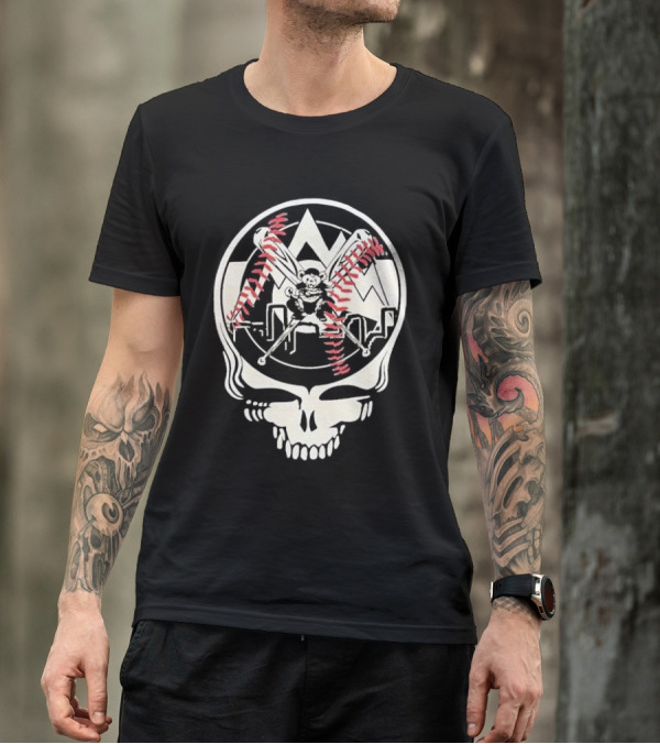 Grateful Dead Steal Your Face Colorado Rockies MLB Collaboration T-Shirt