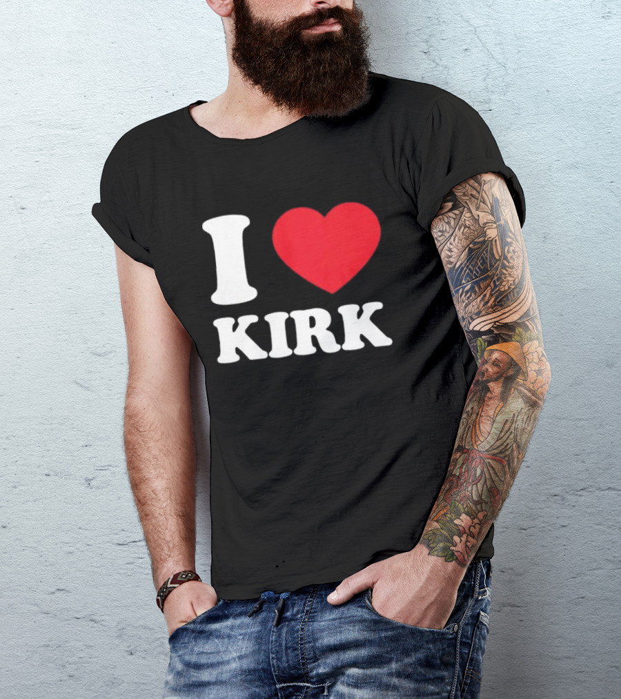 I Love Kirk Cousins T-Shirt