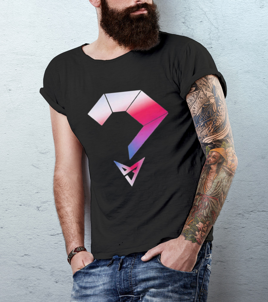 Mystery Max Holloway Gradient Question Mark T-Shirt