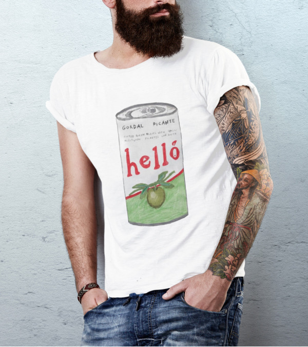 Helló Gordal Picante Pitted Queen Olives With Chili T-Shirt