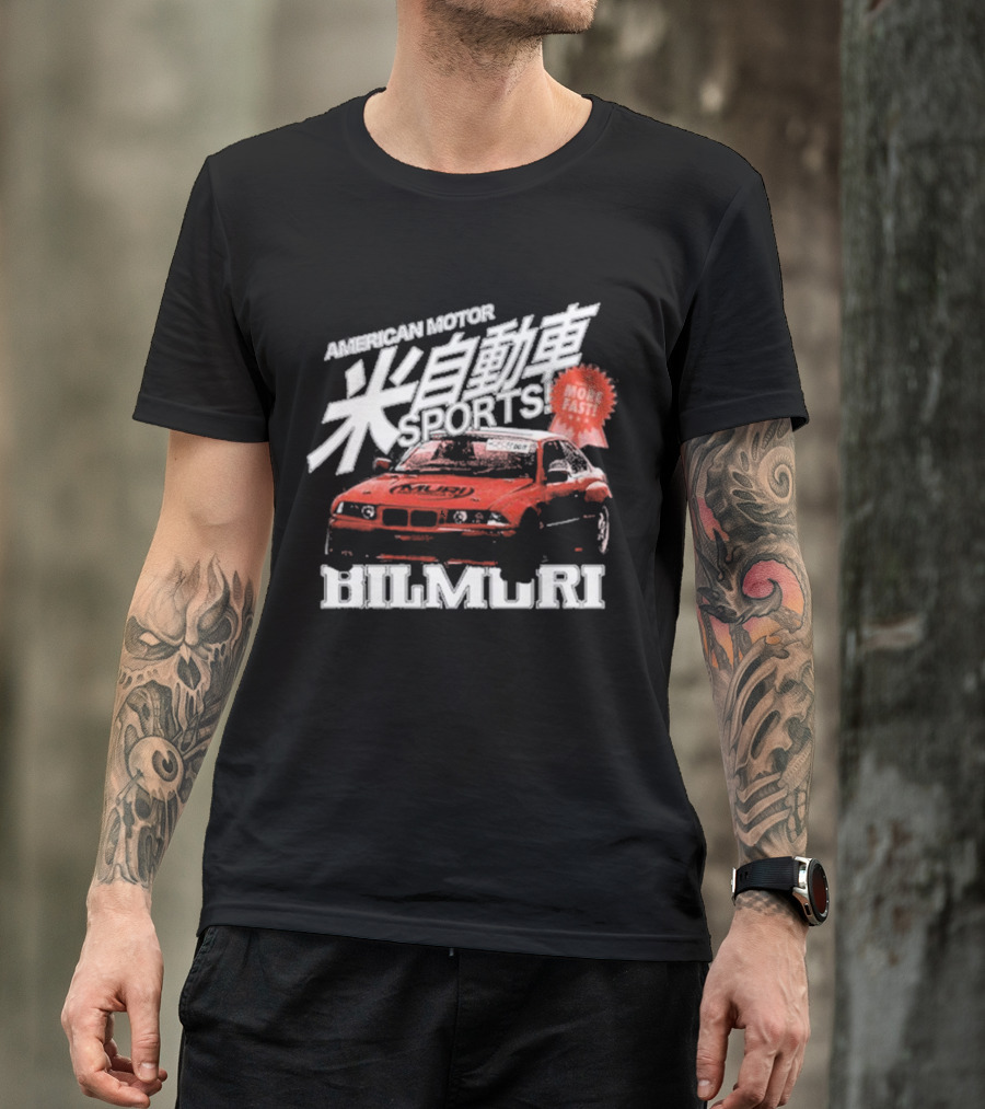 American Motor Bilmuri More Fast Sports Car Racing T-Shirt