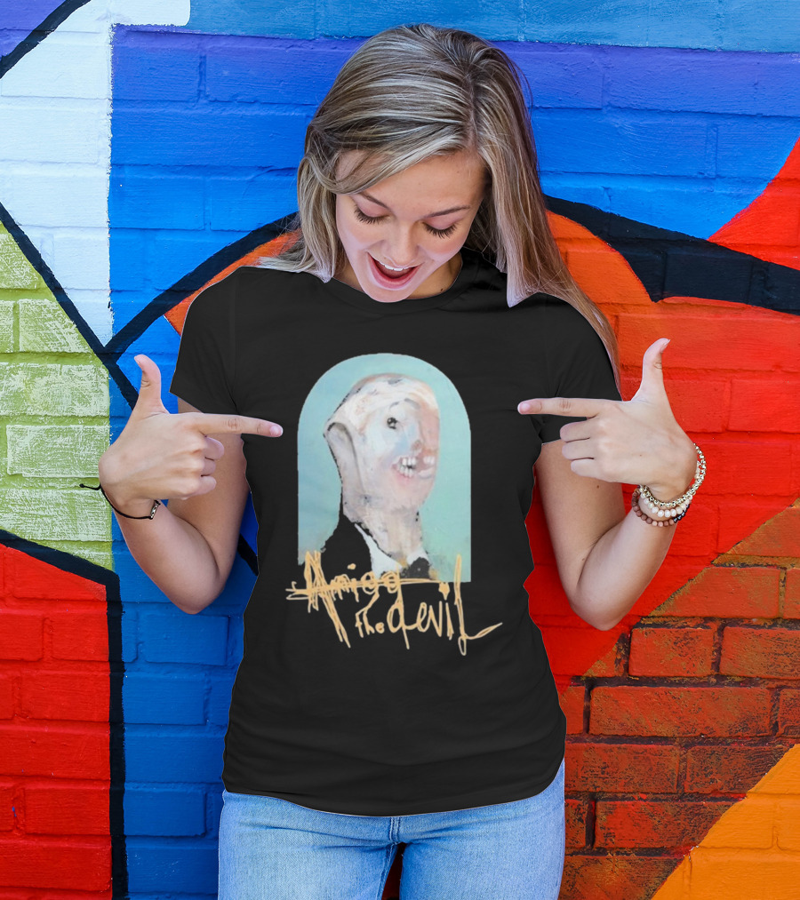 Amigo The Devil Canibal Within Cover T-Shirt