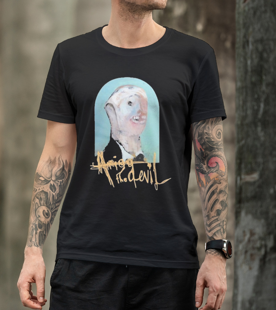 Amigo The Devil Canibal Within Cover T-Shirt