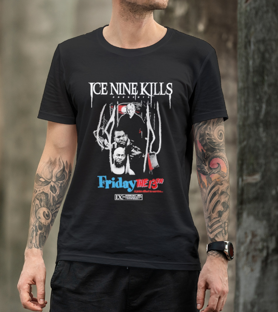 Ice Nine Kills Presents Friday The 13th Jason Lives Horror Icon T-Shirt