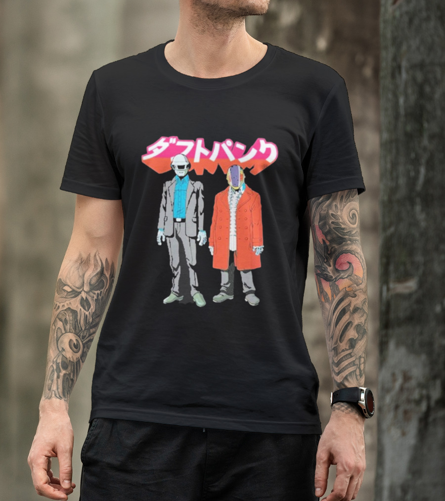 Daft Punk Interstella 5555 キャメオ T-Shirt
