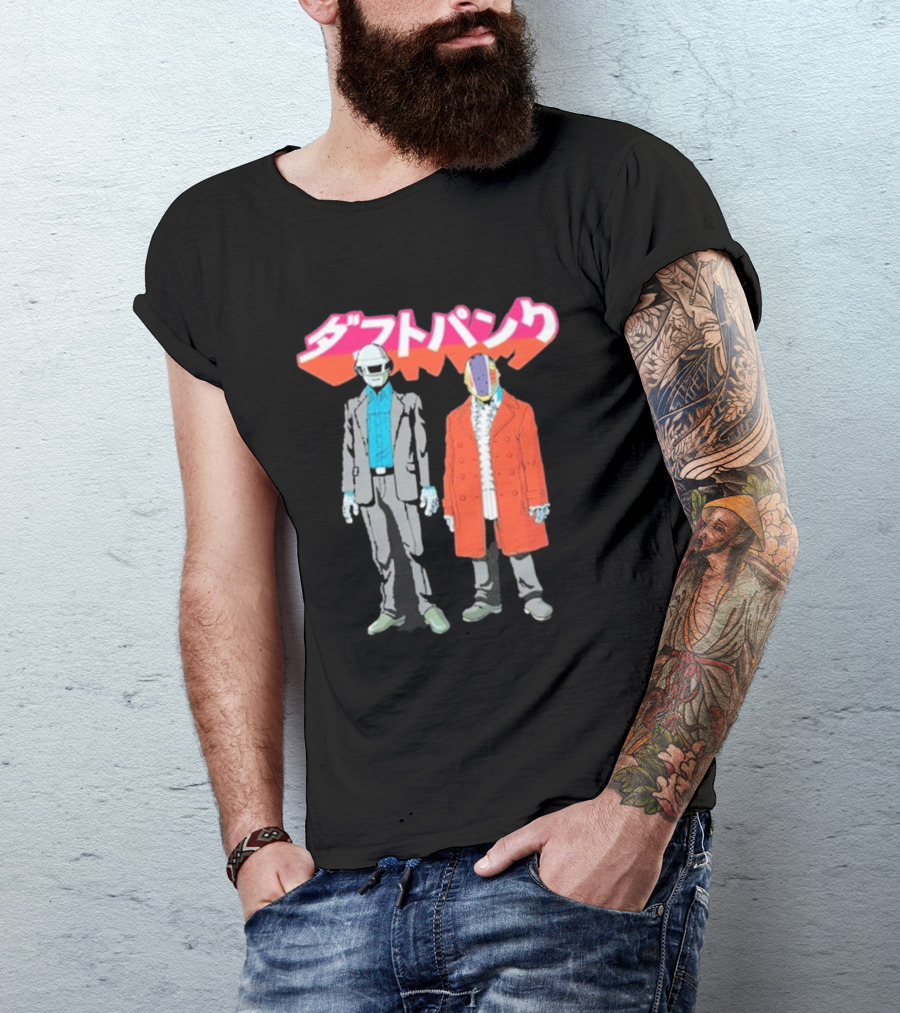 Daft Punk Interstella 5555 キャメオ T-Shirt
