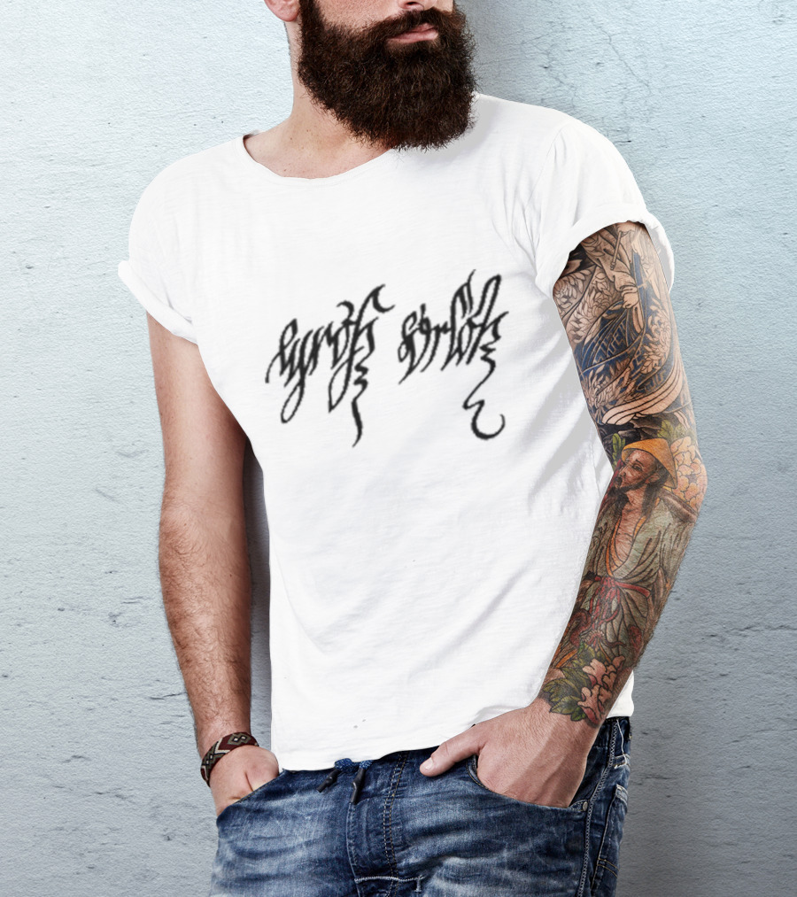 Nosferatu Orlok Stylized Script T-Shirt