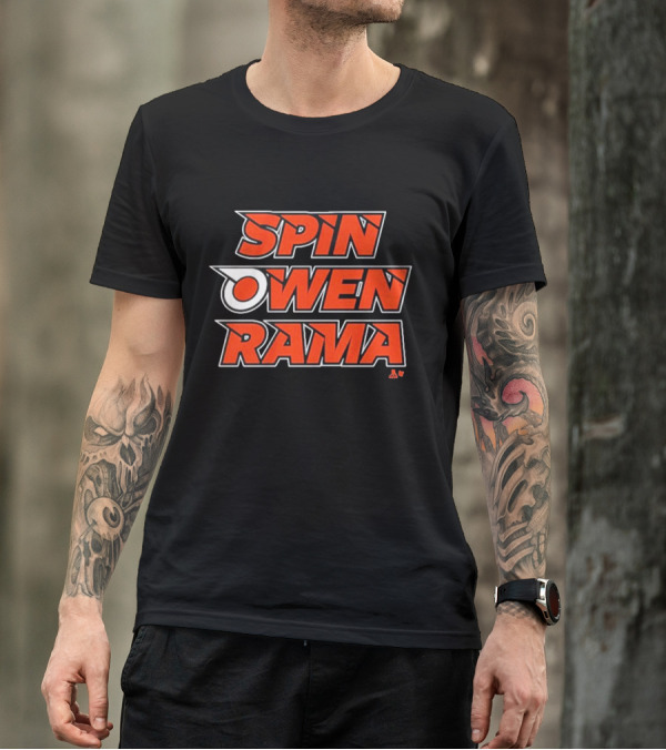 SPIN OWEN RAMA Tippett Style Retro T-Shirt