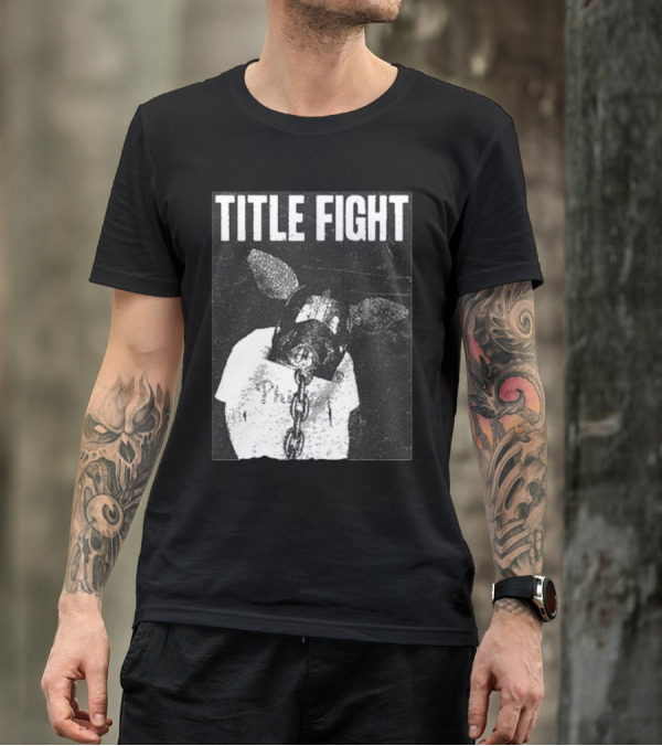 TITLE FIGHT CHAINED PIG MASK T-Shirt