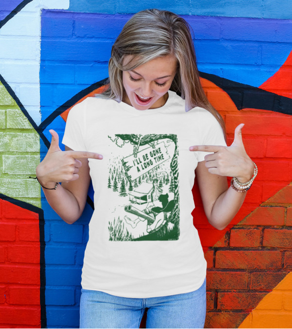 Billy Strings I'll Be Gone A Long Time Cabin Forest Scene T-Shirt