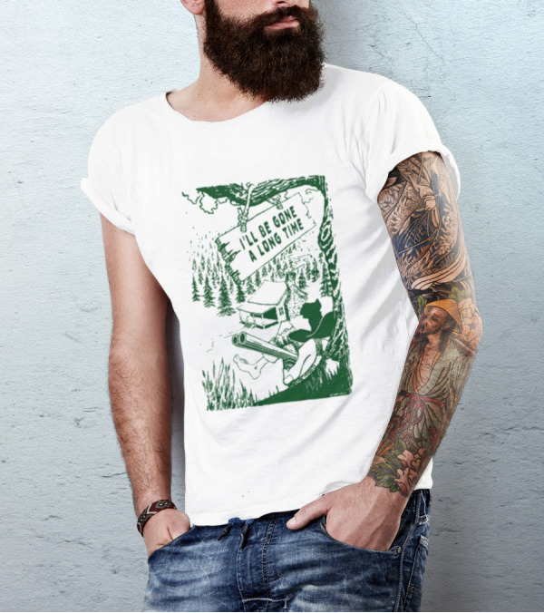 Billy Strings I'll Be Gone A Long Time Cabin Forest Scene T-Shirt