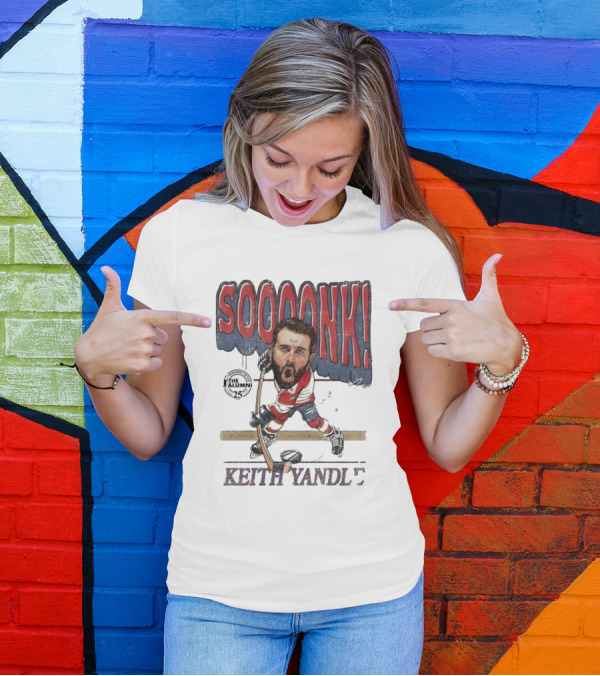 Spittin Chiclets Alumni Association Keith Yandle SOOONK T-Shirt