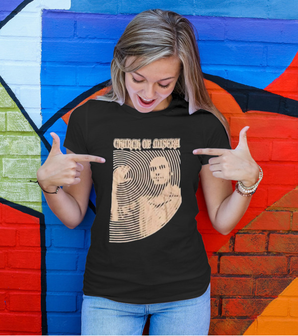 Church Of Misery Ted Bundy Optical Illusion T-Shirt