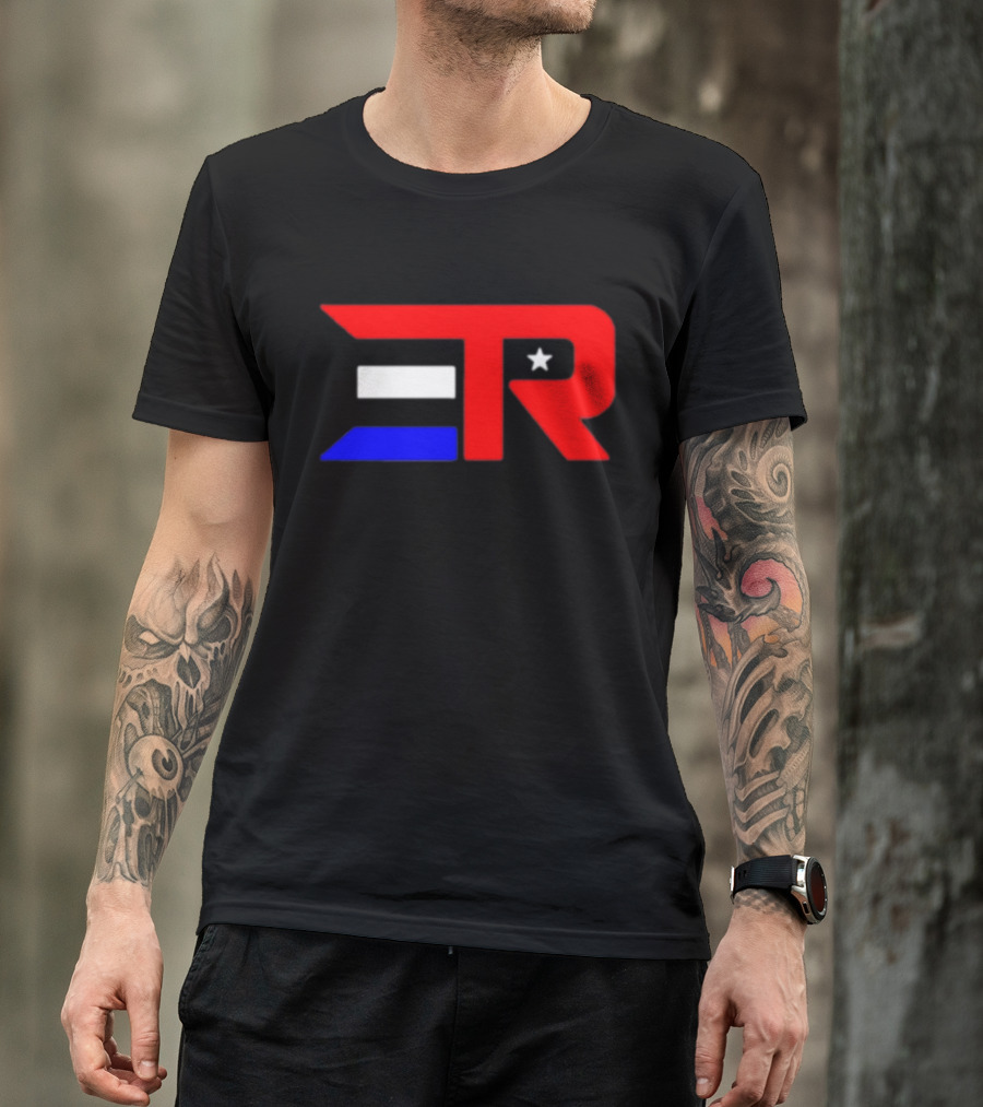 Elite Research USA Red White Blue ER Star T-Shirt