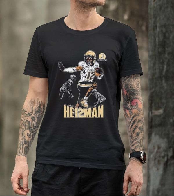 Heisman Colorado Football He12man Winner Travis Hunter T-Shirt