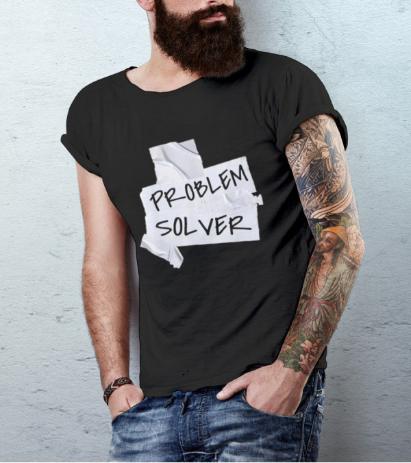 Problem Solver Silver Duct Tape Solution T-Shirt