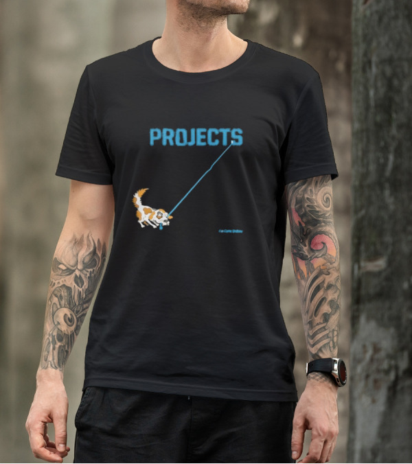 Projects I've Come Undone Weezer Dog T-Shirt