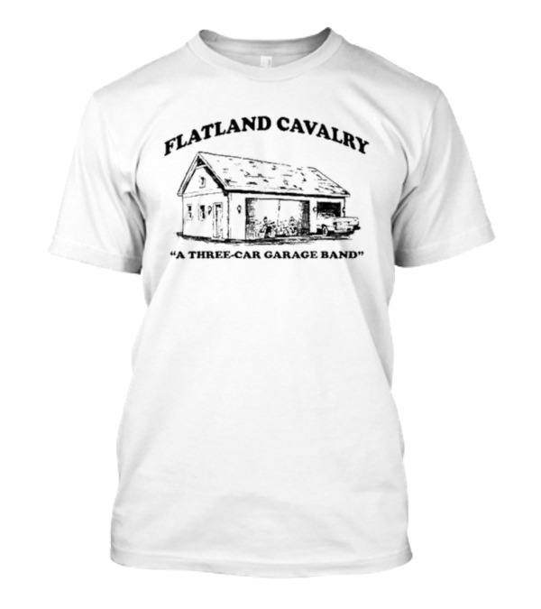 Flatland Cavalry A Three-Car Garage Band T-Shirt