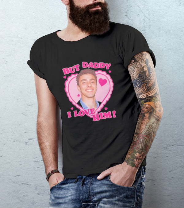 Luigi Mangione But Daddy I Love Him Heart T-Shirt