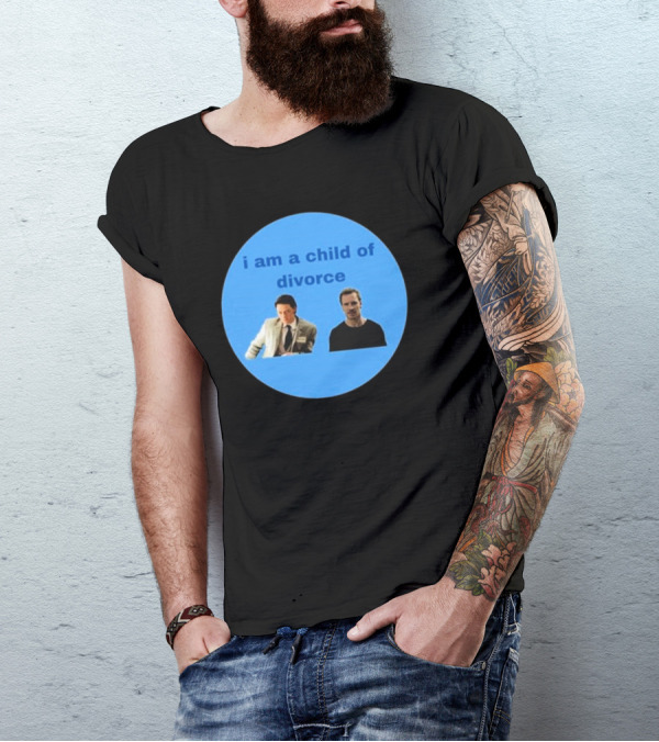 James Mcavoy Michael Fassbender I Am A Child Of Divorce I Am A Child Of Divorce T-Shirt