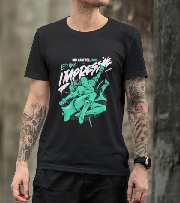 Indi Hartwell Wins Impressive T-Shirt