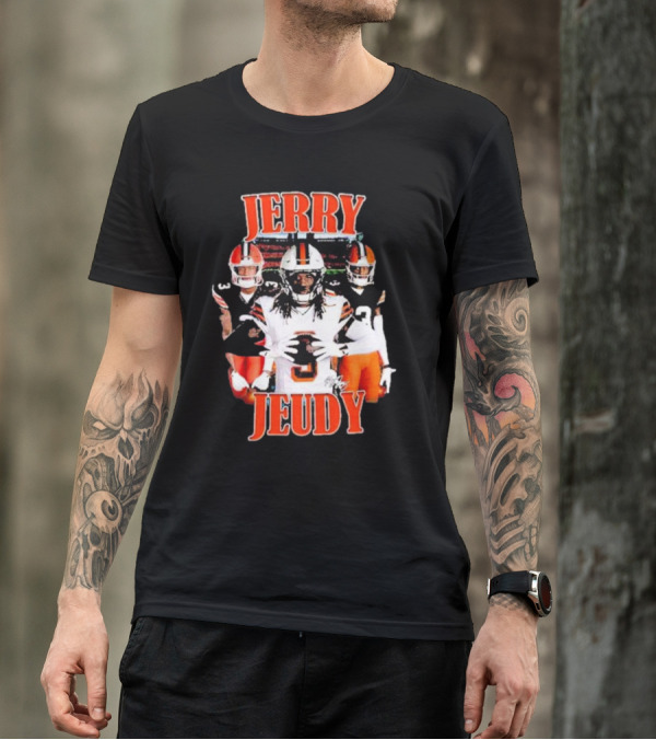 Jerry Jeudy Cleveland Browns Game Day Football Players T-Shirt
