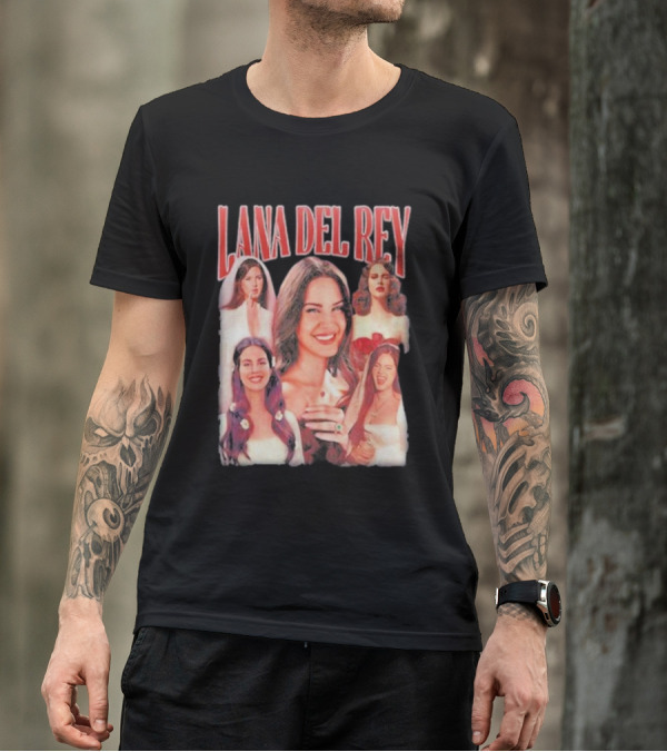 Lana Del Rey Iconic Collage T-Shirt