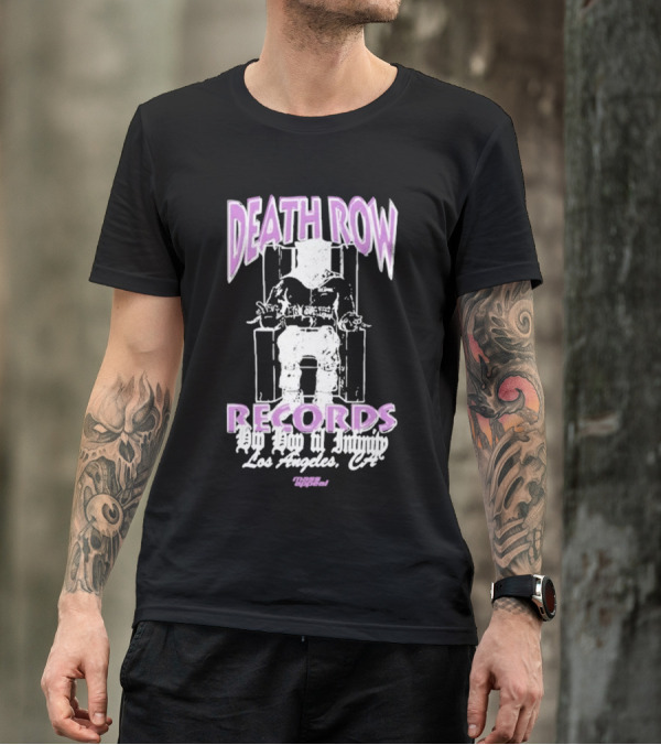 Death Row Records Los Angeles Hip Hop Till Infinity Mass Appeal T-Shirt