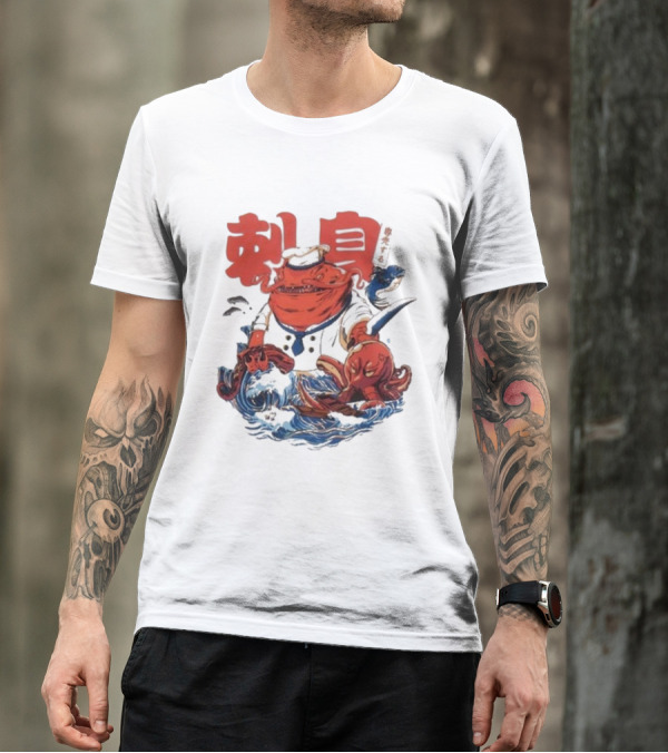 Tahm Kench Master Chef Sashimi Cooking Octopus T-Shirt