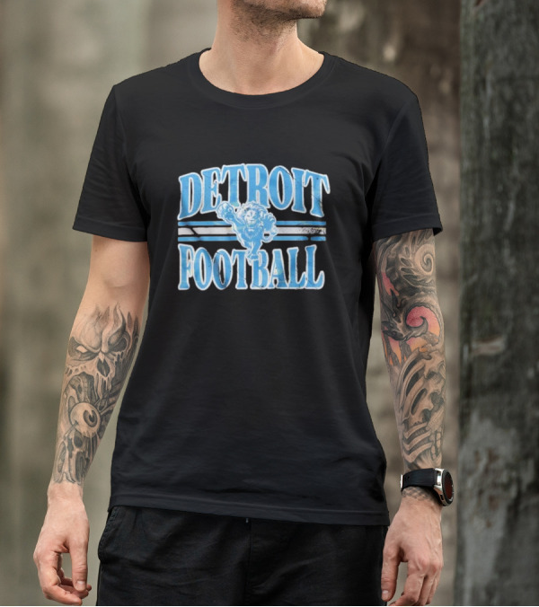 Detroit Lions Football Detroit Football T-Shirt