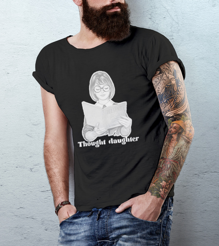 Relativity Thought Daughter Einstein Book Reader T-Shirt